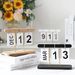 Perpetual Daily Flip Calendar For Desk Reusable Office Desktop Decor Home Accessories Photography Props_maomaolike.com