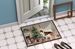 American English Coonhound Cozy Christmas Doormat Front Door Mat Indoor Outdoor Rugs For Entryway, Non Slip Washable Low Pile, 24H X 36W_maomaolike.com