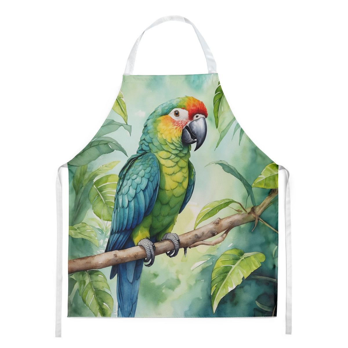 Parrot Apron Cooking Kitchen Server Baking Crafts Gardening For Adult Women Men, Unisex, Large, Multicolor_maomaolike.com