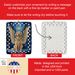 Golden Retriever My Angel Porcelain Ornament Christmas Tree Hanging Decorations For Home Christmas Holiday, Rectangle, Gift, Multicolor_maomaolike.com