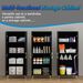 Kitchen Pantry Storage Cabinet 68.8" H, With 2 Door, 4 Adjustable Shelves, Freestanding Wooden Cupboard For Dining Room Living Room, Laundry, White_maomaolike.com