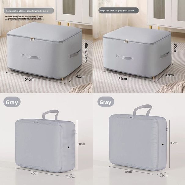 Down Jacket Compressible Storage Artifact Home Four-Piece Set Quilt Clothes Compression Bag Suitcase_maomaolike.com
