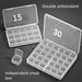 Anti-Oxidation Transparent Plastic Storage Portable Necklace Earrings Organizer Jewelry Exquisite Small Box Mini_maomaolike.com