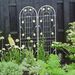 4 Pack Metal Garden Trellis 71" X 19.7" Rustproof Trellis For Climbing Plants Outdoor Flower Support Cream White_maomaolike.com