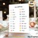 French Numbers Painting Poster, Colorful Clear French 1-20 Numbers Poster, Practical Language Learning Aid For Language Study Spaces, Home Study Areas_maomaolike.com