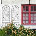 4 Pack Metal Garden Trellis 86.7" X 19.7" Rustproof Trellis For Climbing Plants Outdoor Flower Support Butterfly Deco Black_maomaolike.com