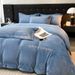 Class A Baby Embroidered Four-Piece Autumn Winter Warm Thickened Milk Velvet Bed Sheet Anti-Static Fleece Set_maomaolike.com
