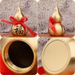 Brass With Black "Fu" Character Hollow Open Home Entrance Creative Desktop Ornament Large Gourd Wholesale_maomaolike.com
