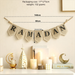 Bohemian Creative Letter Flag Wall Wooden Hanging Simple Home Bedroom Craft Decoration Wholesale_maomaolike.com