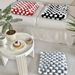 Household Accessories Nordic Pillow Exquisite Color Matching Square Woven Chair Cushion Sofa Back Plush Pillow Decorative Bay Window Cushion_maomaolike.com