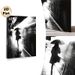 Rainy Subway Station Painting Poster, Monochrome Moody Urban Silhouette Poster, Captures Tranquil Rainy-day Urban Vibe, Ideal For Living Room, Office_maomaolike.com
