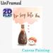 Sushi & Soy Sauce Pun Painting Poster, Cute Watercolor Cartoon-style Poster, Warm Playful Design With Sweet "I'm Soy Into You" Pun, Perfect For_maomaolike.com