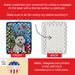 Coton De Tulear Christmas Reindeer Porcelain Ornament Christmas Tree Hanging Decorations For Home Christmas Holiday, Rectangle, Gift, Multicolor_maomaolike.com