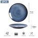 Steak Plate Creative Western Food Plate Vegetable Plate Set Of 6 For Cereal, Salad, Pasta, Soup, Dessert, Serving Dishwasher, Microwave And Oven_maomaolike.com