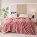 Home Textile Thickened Solid Color Rabbit Plush Flannel Blanket Sofa Cover Blanket Air Conditioning Blanket Nap Blanket_maomaolike.com