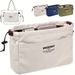 1/2pcs Drawstring Canvas Organizers Multi-Pockets Liner Lightweight Portable Travel Storage Bag_maomaolike.com