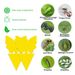 10-100Pcs Strong Yellow Dual-Sided Sticky Fly Traps Bugs Pest Outdoor Plant Insect Catcher Sticker_maomaolike.com