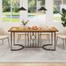 71 Inch Large Dining Table For 6-8 People Rectangular Wood Kitchen Table_maomaolike.com