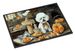 Bichon Frise Fall Kitchen Pumpkins Doormat Front Door Mat Indoor Outdoor Rugs For Entryway, Non Slip Washable Low Pile, 24H X 36W_maomaolike.com