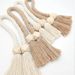 Natural Wood Magnetic Snap Ring Decorative Creative Tassel Rope Nordic Ins Tie Curtain Buckle_maomaolike.com