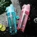 1-4PCS Large Capaciy Spray Waer Wih Scale Oudoor Spors Summer Drinking Cup Creaive Porable Gym Bole Suden_maomaolike.com