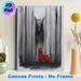 Little Red Riding Hood & Wolf Painting Poster, Mysterious Watercolor Dark Forest Scene Poster, Eerie Fairy Tale Themed Artwork, Ideal For Bedroom And_maomaolike.com