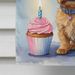 Norfolk Terrier Happy Birthday House Flag Large Porch Sleeve Pole Decorative Outside Yard Banner Artwork Wall Hanging, Polyester, House Size, Multicolor_maomaolike.com