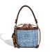 Niche Woven Women's Denim Blue Underarm Clutch Shoulder Bag Handbag Korean Style 2026 New Fashion Retro_maomaolike.com