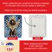Chocolate Poodle My Angel Porcelain Ornament Christmas Tree Hanging Decorations For Home Christmas Holiday, Rectangle, Gift, Multicolor_maomaolike.com
