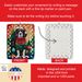 Cavalier Spaniel Christmas Porcelain Ornament Christmas Tree Hanging Decorations For Home Christmas Holiday, Rectangle, Gift, Multicolor_maomaolike.com