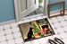 Australian Kelpie Cozy Christmas Doormat Front Door Mat Indoor Outdoor Rugs For Entryway, Non Slip Washable Low Pile, 24H X 36W_maomaolike.com