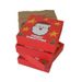 Unisex Red Christmas socks Gift box set women's midtube stockings_maomaolike.com