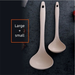 Long Handle Wheat Fiber Soup Spoon, Heat Resistant, Available In Various Sizes, Suitable For Ramen, Soup, Porridge,_maomaolike.com