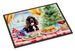American Water Spaniel Christmas Cookies Doormat Front Door Mat Indoor Outdoor Rugs For Entryway, Non Slip Washable Low Pile, 24H X 36W_maomaolike.com