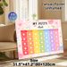 Potty Training Chart Painting Poster, Pastel Cute Cartoon Style Poster, Practical Tool To Track Potty Training Progress, Suitable For Bathroom And_maomaolike.com