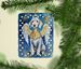 Bedlington Terrier My Angel Porcelain Ornament Christmas Tree Hanging Decorations For Home Christmas Holiday, Rectangle, Gift, Multicolor_maomaolike.com