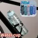 750ML With Straw Motivational Sport Water Bottle For Girls Leakproof Drinking Bottles Outdoor Travel Fitness Jugs_maomaolike.com