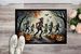 Zombies Spooky Halloween Doormat Front Door Mat Indoor Outdoor Rugs For Entryway, Non Slip Washable Low Pile, 24H X 36W_maomaolike.com