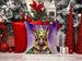 German Shepherd King Of Mardi Gras Throw Pillow Machine Washable, Indoor Outdoor Decorative Pillow For Couch, Bed Or Patio, 14Hx14W_maomaolike.com