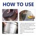 Jakehoe Stainless Steel Cleaning Cream, Kitchen Stove Stainless Steel Pot With Stubborn Stains And Black Dirt Clean Decontamination_maomaolike.com