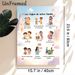 Family Rules Painting Poster, Colorful Cartoon-style Poster, Presents Kind Family Conduct Guidelines, Suitable For Home Spaces_maomaolike.com