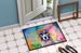 Poodle Hippie Dawg Doormat Front Door Mat Indoor Outdoor Rugs For Entryway, Non Slip Washable Low Pile, 24H X 36W_maomaolike.com