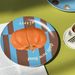 Nordic High-End Bamboo Fiber Home Dessert Flat Jewelry Eco-Friendly Camping Dish Plate_maomaolike.com