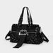 Large Capacity Internet Celebrity Same Single Shoulder Punk Style Rivet Crossbody Fashion Trendy Elegant Casual Versatile Women's_maomaolike.com