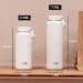 Tyeso Large Capacity Insulated Easy-Pull Cup Sport Water Bottle For Men And Women With Handle Portable Travel Mug_maomaolike.com
