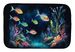 Bioluminescent Fish Dish Drying Mat Absorbent Dish Drying Mat Pad For Kitchen Counter Dish Drainer Mat For Countertop, 14 X 21", Multicolor_maomaolike.com