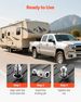 Gooseneck Ball Hitch, Compatible With 2-5/16 Inch Hitch Replacement Ball, Gooseneck Trailer Hitch Up To 30,000 Lbs Load Capacity, Fit Off-road Rescue, RV Towing & Industrial Equipment Transport_maomaolike.com