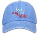 Unisex Washed cotton embroidery Dady letter baseball cap Father's Day gift hat Hip hop hat_maomaolike.com
