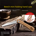 with Wooden Handle Mini Folding Portable Household Foldable Hand Wood Artifact Small Steel Saw_maomaolike.com