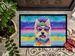 Westie Hippie Dawg Doormat Front Door Mat Indoor Outdoor Rugs For Entryway, Non Slip Washable Low Pile, 24H X 36W_maomaolike.com